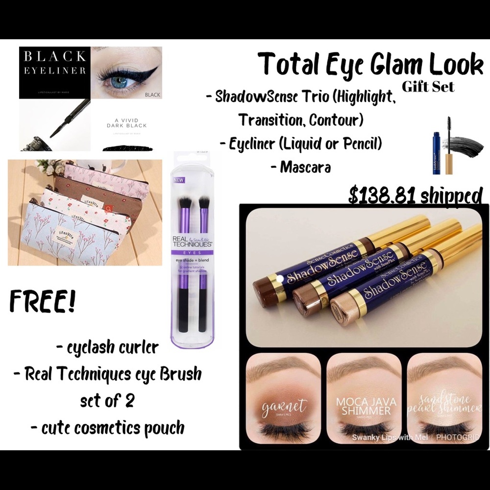 Total Eye Glam Gift Set PREORDER ONLY